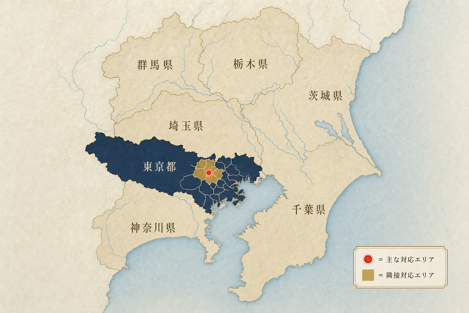 伊藤工務店 対応エリア — 東京東部・千葉県西部